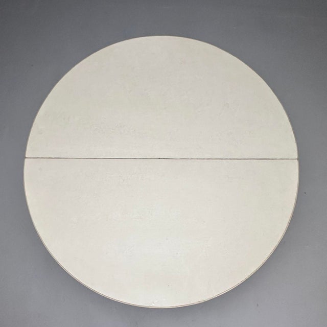 Gustavian, Large Swedish Dining Table, Gray Paint Distressed, Sweden, 1970s For Sale - Image 10 of 12