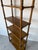 Brown Vintage Heritage Hollywood Regency Solid Walnut Six-Tier Etagere For Sale - Image 8 of 12
