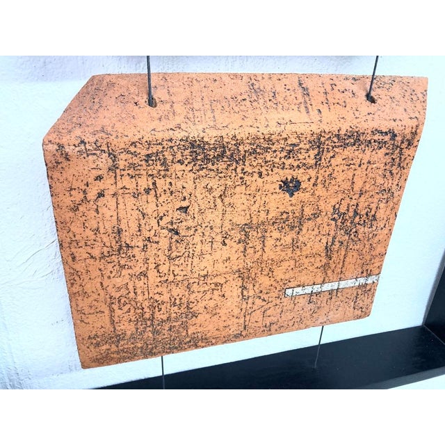 Framed Terracotta Wall Sculpture, 1980s For Sale - Image 11 of 18