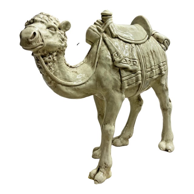 Goebel Camel 1980 Gerhard Skrobek Signed W Germany Large 10in #46074 Nativity For Sale