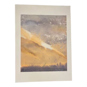 Late 20th Century Watercolor Painting by John Kokkinos
