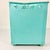 1950s Vintage Hollywood Regency Boho Chic Turquoise Handpainted Flora Metal Wastebasket For Sale - Image 11 of 18
