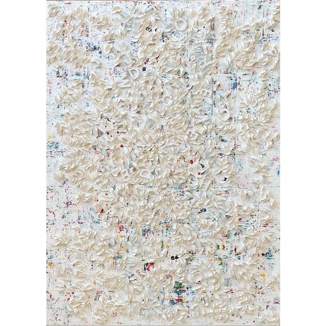 A Unique Abstract Painting, "Together" For Sale