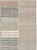 This mid-20th century Turkish Flatweave Kilim rug, presents a beautifully balanced composition of vertical panels, each...