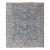 Turkish Angora Oushak Rug by Keivan Woven Arts, Dusty Blue, 9'2" X 11'7" For Sale