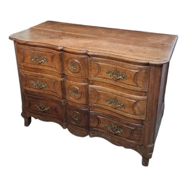 18th Century Walnut Chest of Drawers, 1790 For Sale