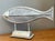 Late 20th Century Vintage Washed Pencil Reed Fish Sculpture For Sale - Image 5 of 12