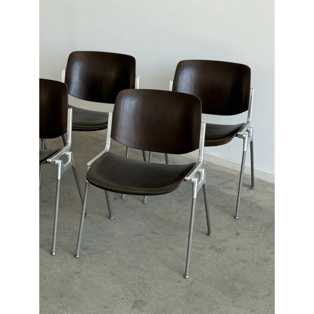 1970s Giancarlo Piretti for Castelli Chairs - Priced Per Chair For Sale - Image 11 of 18