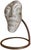 Surrealist Carved Stone Face Sculpture Steel Base Tribal Style Raw Wood Pedestal For Sale - Image 9 of 17