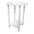 Chippendale White Turned Spindle Leg Side Table For Sale - Image 3 of 6