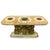 Gilded and Lacquered Wooden Coffee Table with Scagliola Top, 1970s For Sale - Image 10 of 10