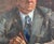 1970s Portrait Man Oil Painting Original Soviet Art Ukrainian Artist Sokolovsky G. 49-59 1970s For Sale - Image 4 of 6