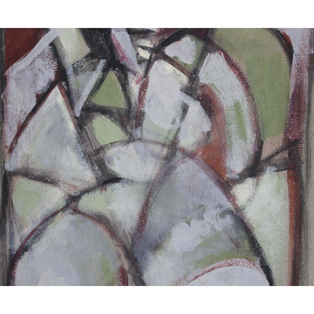 Florentine School Artist, Hidden Portraits XXII, 1990s, Acrylic on Board, Framed For Sale - Image 8 of 12