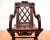 Victorian Gothic Revival Glastonbury Throne Armchair in Oak by Richard Bridgens, 1830s For Sale - Image 12 of 18