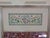 Large Vintage Floral Cross-Stitch Silver Leaf Wall Mirror For Sale - Image 9 of 13