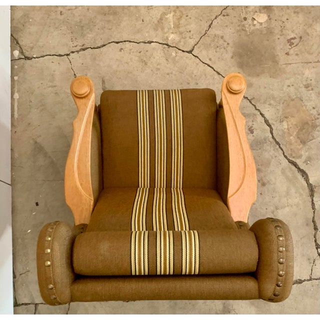 Danish Modern Highback Lounge Chair in Style of Henning Kjærnulf, 1960s For Sale - Image 12 of 16