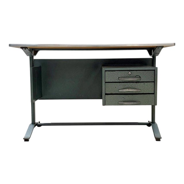 Industrial Workshop Desk, 1950s-1960s For Sale