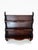 Late 20th Century Late 20th Century Gothic Chippendale Style Mahogany Wall Etagere With Pierced Fretwork For Sale - Image 5 of 8