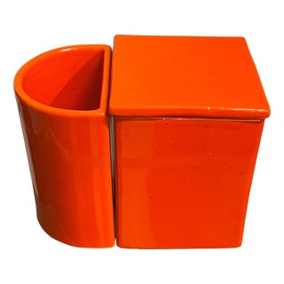 Large Ceramic Box from Gabbianelli, Italy, 1970s For Sale