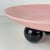 Ceramic Vintage Centerpiece Bowl in Pink and Black Glazed Ceramic by Ettore Sottsass, 1980 For Sale - Image 7 of 12