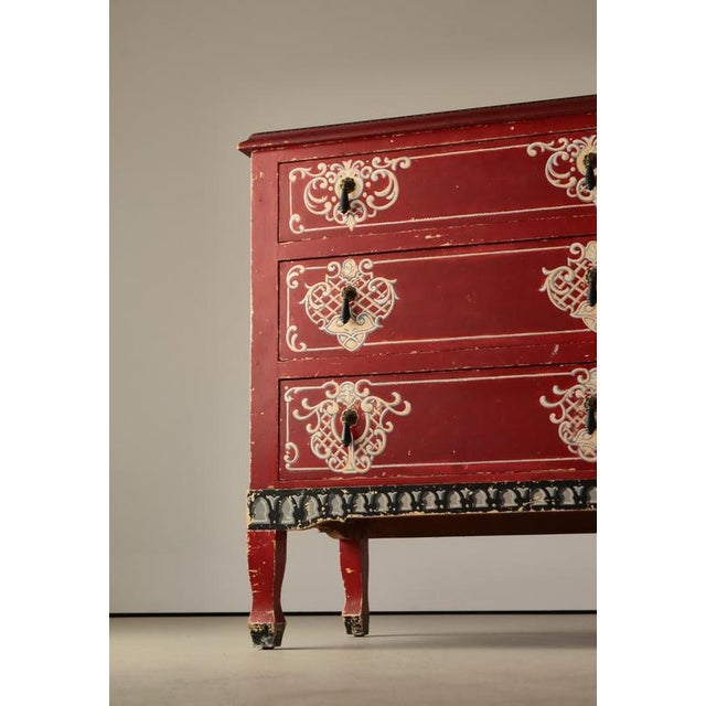 1920s Danish Chest of Drawers, 1920s For Sale - Image 5 of 18
