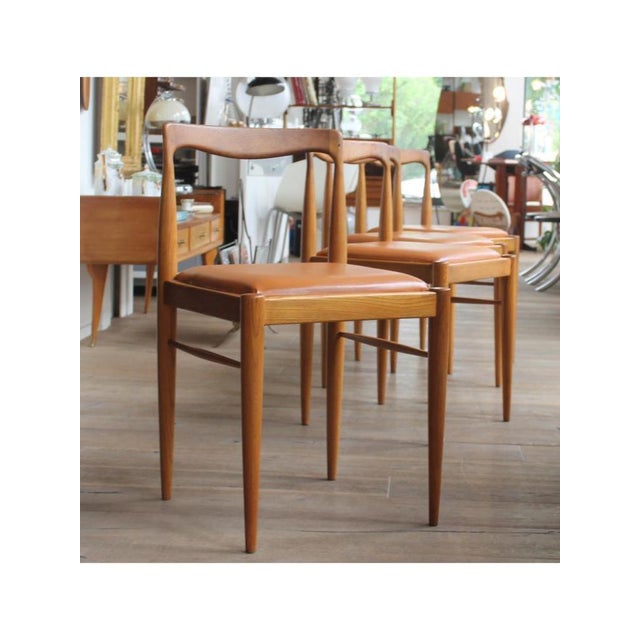 Chairs by Karel Vyčítal for Dřevotvar, 1960s, Set of 4 For Sale - Image 17 of 17