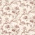 SAMPLE - Schumacher Toile De Fleurs Wallpaper In Fawn For Sale