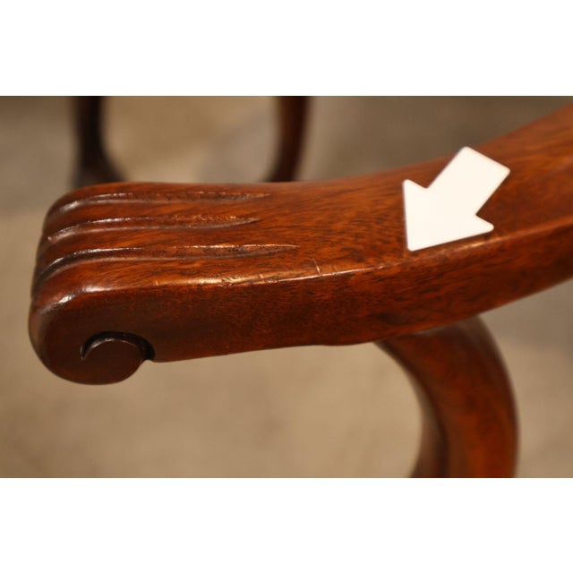 Baker Historic Charleston Reproductions Set of Eight Mahogany Dining Chairs For Sale - Image 11 of 18
