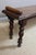 Late 18th Century Mahogany Bench, in Good conditions. Designed before 1890