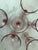 Set of 6 Vintage Pink Hand Blown Wine Goblets For Sale - Image 9 of 9