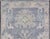 Early 21st Century Modern Oushak Rug With Serene Blue Tones and Soft Ivory and Sage 1'10 X 3'0 For Sale - Image 5 of 10