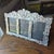 Metal 1990s Handcrafted Mexian Pewter Triple Triptych Photo Picture Frame Folk Art 15.5 X 10 For Sale - Image 7 of 17