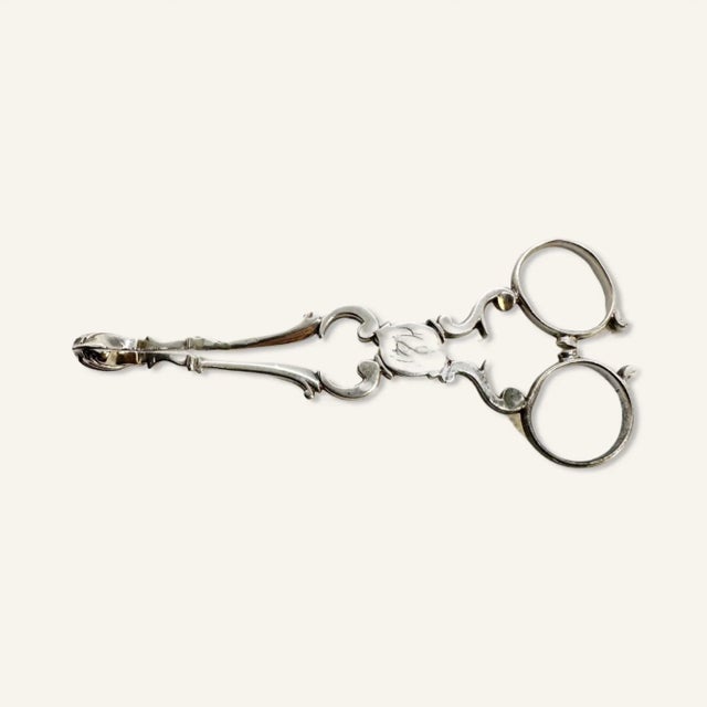 Silver 17th Century Silver Sugar Scissor Tongs For Sale - Image 8 of 8