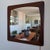 Vintage Teak Wall Mirror, Denmark, 1960s For Sale - Image 4 of 4