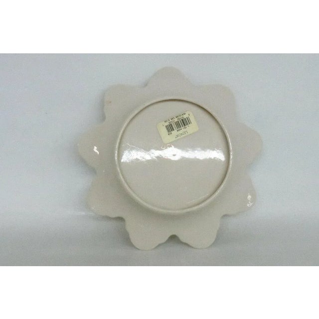 Ceramic Lenox USA Meridian Petal Ivory Porcelain Candy Dish For Sale - Image 7 of 11