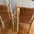 Late 20th Century Late 20th Century Log Wood Chairs Rattan Seat and Backing For Sale - Image 5 of 12