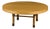 Maple Lazy Susan Coffee Table by Carlin Furniture For Sale