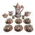 Late 20th Century Japanese Kutani Style Porcelain Tea Set ~ Set 18 PCs. For Sale