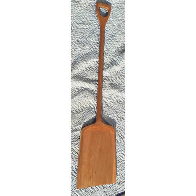Vintage Wood Pizza Paddle Dough Peel 51" | Chairish