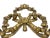 Vintage Bombay Company Gilded Wood Decorative Bow For Sale - Image 4 of 5