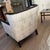 Textile Pristine John Boon Club Chair in Oyster Linen Velvet For Sale - Image 7 of 8