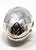 Mid 20th Century Sterling Silver Decorative Egg For Sale - Image 5 of 10