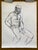 Contemporary Original Life Drawing, "Specs" For Sale - Image 3 of 5