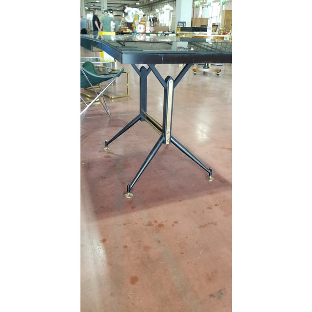 Mid 20th Century Vintage Extendable Dining Table For Sale - Image 5 of 7