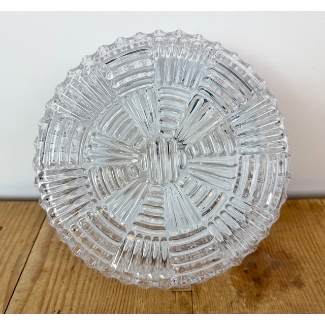 Vintage Industrial wall or ceiling lamp made in former Czechoslovakia during the 1970s-1980s. Was used in factory offices...