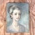 Introduce an air of vintage elegance to your collection with this stunning Vintage Boho Signed Z Original Oil Portrait of...