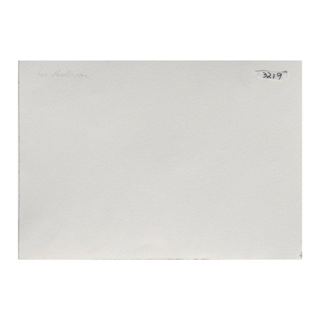 Vintage Abstract Sunset Watercolor by Les Anderson For Sale In Monterey, CA - Image 6 of 7