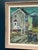 Mid-Century Modern Georg Andersson, Figures in the Street, 1960s, Oil Painting on Canvas, Framed For Sale - Image 3 of 14
