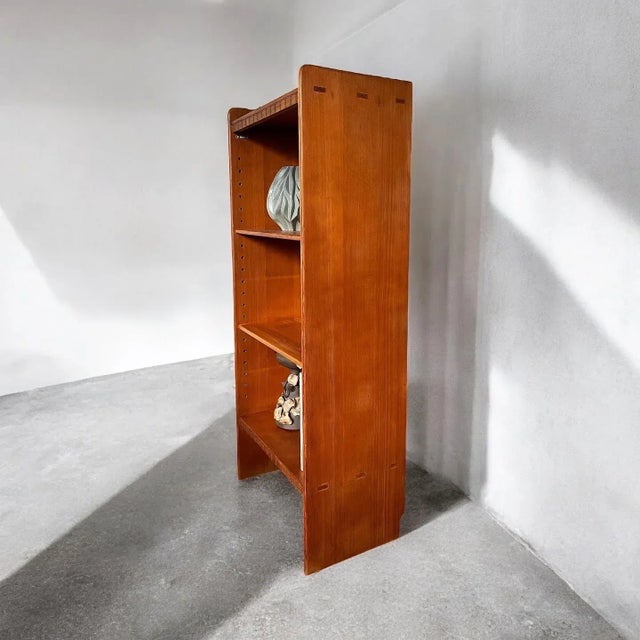 Bookcase in Oregon Pine by Martin Nyrop for Rud. Rasmussen, 1921 For Sale - Image 12 of 13