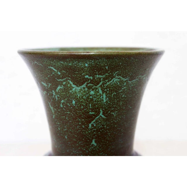 Majolica Vase from Karlsruher Majolika, 1940s For Sale - Image 6 of 10